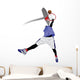 Dunking College Basketball Wall Decal