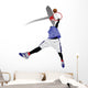 Dunking College Basketball Wall Decal