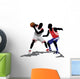 Faking Basketball Players Wall Decal