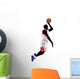 Jump Dunk College Basketball Wall Decal