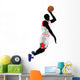 Jump Dunk College Basketball Wall Decal
