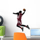 Powerful Basketball Player Wall Decal