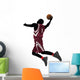 Powerful Basketball Player Wall Decal