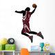 Powerful Basketball Player Wall Decal