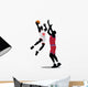 Block Dunk Basketball Wall Decal
