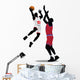Block Dunk Basketball Wall Decal