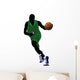 Traveling Dribble Basketball Wall Decal