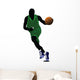Traveling Dribble Basketball Wall Decal