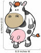 Cow 0003 Wall Decal