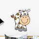 Cute Little Cow Wall Decal
