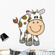 Cute Little Cow Wall Decal