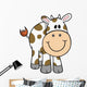 Cute Little Cow Wall Decal