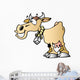 Cartoon Cow Wall Decal