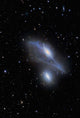 Eyes Galaxies Ngc 4435 Wall Decal
