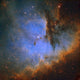 Pacman Nebula Wall Decal
