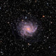 Fireworks Galaxy Wall Decal