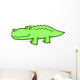 Cute Baby Alligator Wall Decal