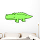 Cute Baby Alligator Wall Decal