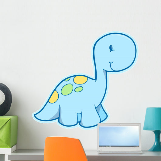 Super Cute Little Dinosaur Wall Decal
