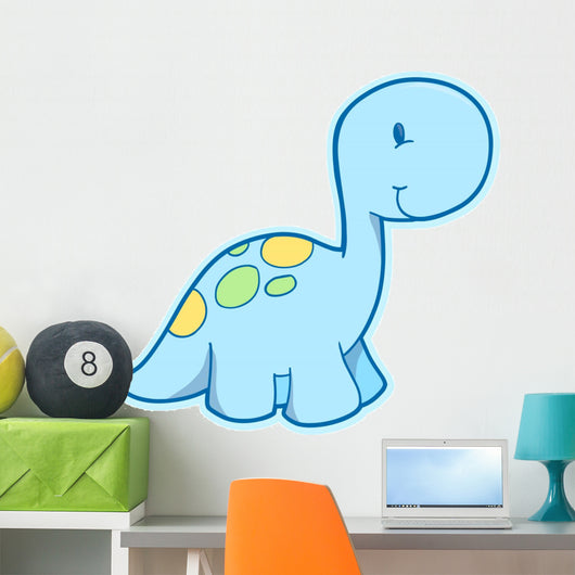 Super Cute Little Dinosaur Wall Decal
