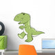 Happy Little T-rex Dinosaur Wall Decal