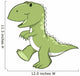 Happy Little T-rex Dinosaur Wall Decal