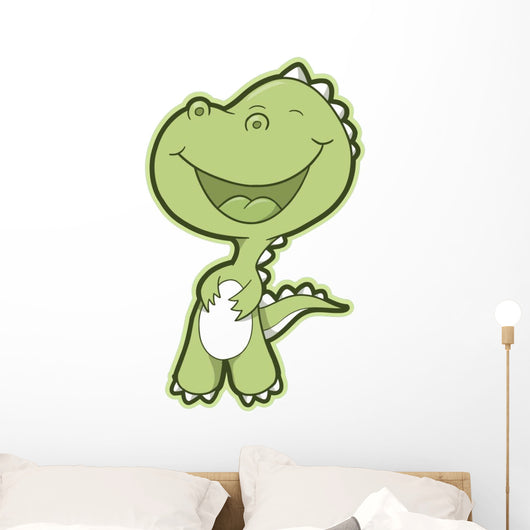 Don't Tell Me To Smile Dino Stickers and Decal Sheets