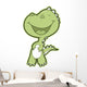Laughing Cute Little Dinosaur Wall Decal