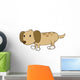 Baby Dachshund Wiener Dog Wall Decal
