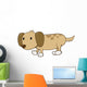 Baby Dachshund Wiener Dog Wall Decal