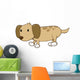 Baby Dachshund Wiener Dog Wall Decal