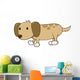 Baby Dachshund Wiener Dog Wall Decal