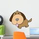 Cute Little Chunky Puppy Wall Decal