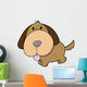 Cute Little Chunky Puppy Wall Decal