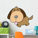 Cute Little Chunky Puppy Wall Decal