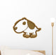 Cute Spotted Puppy Dog Wall Decal