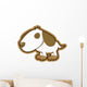 Cute Spotted Puppy Dog Wall Decal