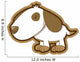 Cute Spotted Puppy Dog Wall Decal