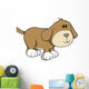 Cute Little Puppy Dog Wall Decal