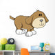 Cute Little Puppy Dog Wall Decal