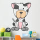 Cute Little Spotted Puppy Wall Decal