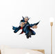Dracula leaping. Wall Decal