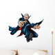 Dracula leaping. Wall Decal