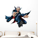 Dracula leaping. Wall Decal