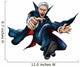 Dracula leaping. Wall Decal