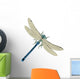 Blue Dragonfly Wall Decal