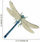Blue Dragonfly Wall Decal