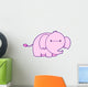 Cute Pink Little Baby Wall Decal