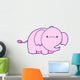 Cute Pink Little Baby Wall Decal