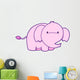 Cute Pink Little Baby Wall Decal